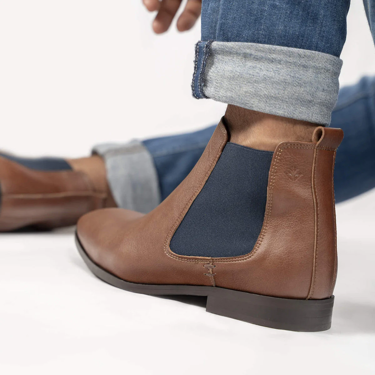 Bottines véganes Marron pour hommes Alan - Image 5