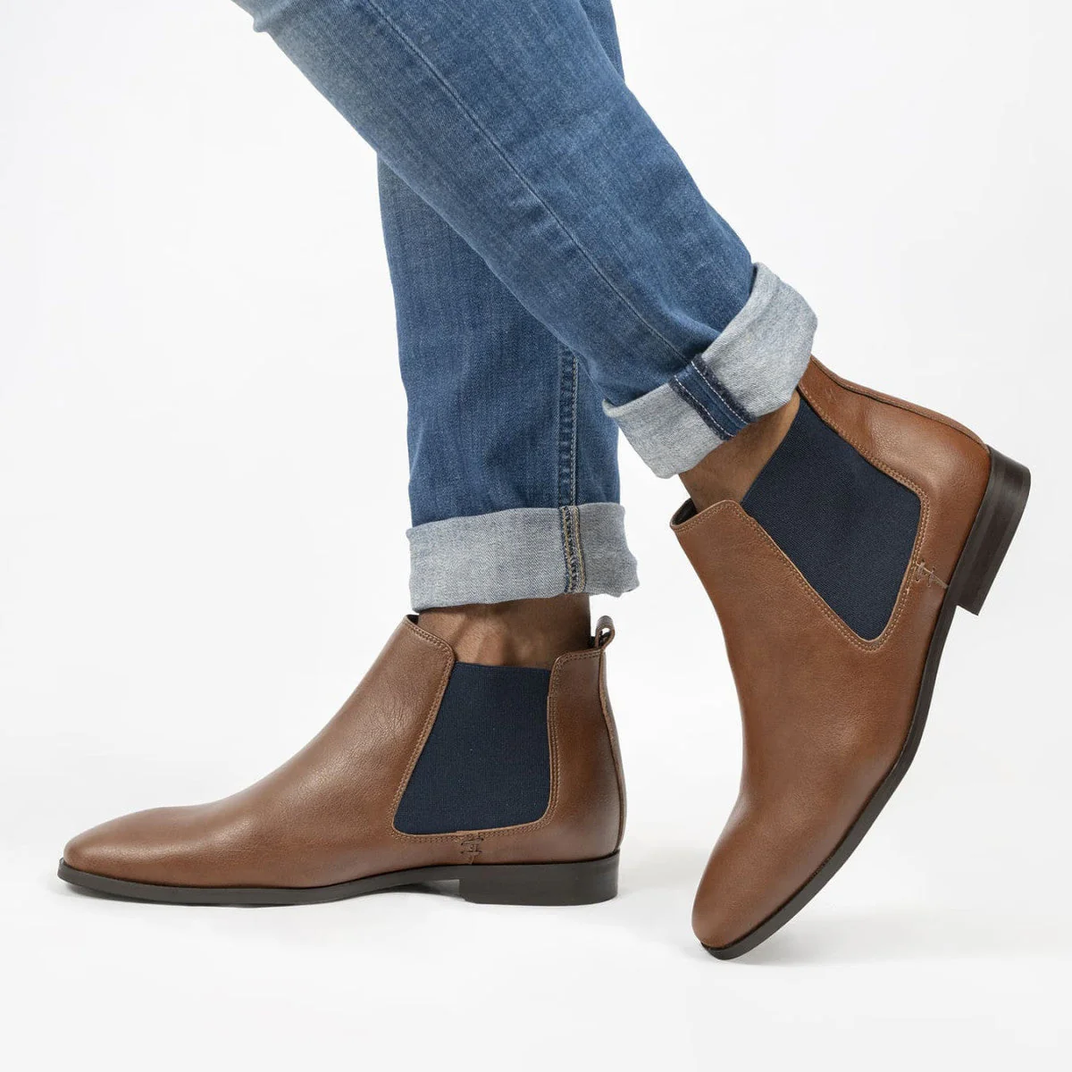 Bottines véganes Marron pour hommes Alan - Image 9