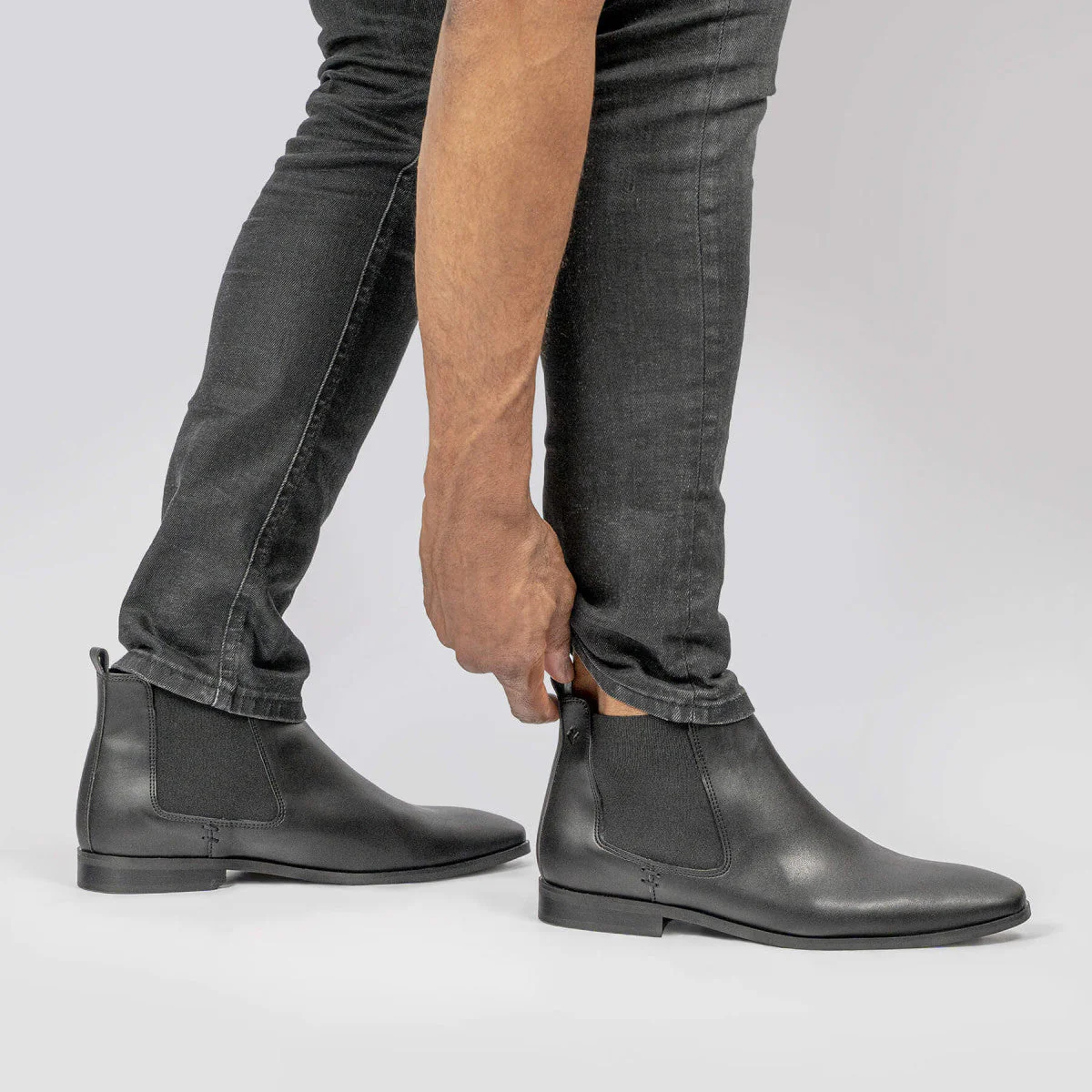 Bottines véganes Noir pour hommes Alan - Image 4