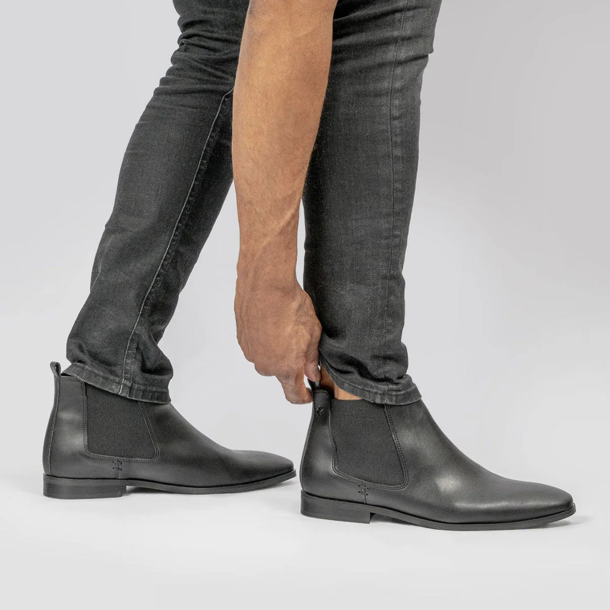 Bottines véganes Noir pour hommes Alan - Image 9