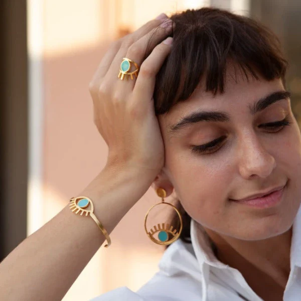 Bague Oeil Ouyouni - Plusieurs coloris - Image 6