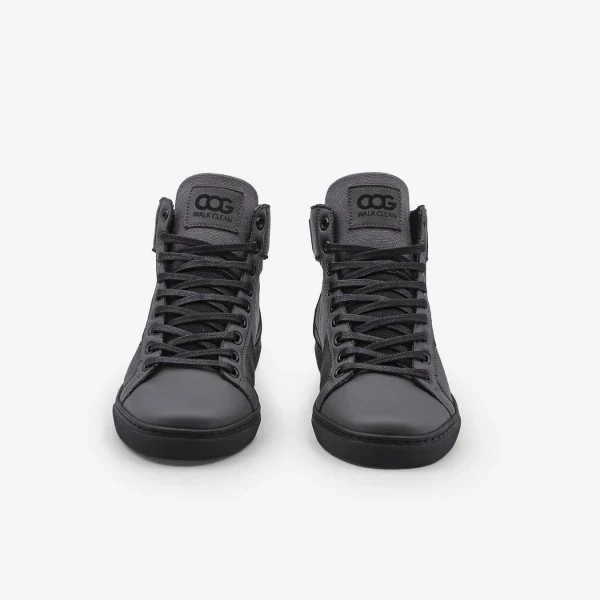 Baskets montantes végan grises homme - Wallace - Image 4