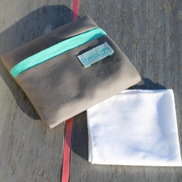 Ensemble boîte et panier à mouchoirs lavables en coton bio - Image 7