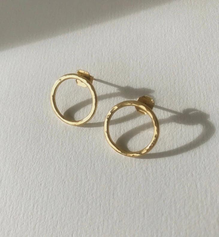 Boucles d'oreilles dorées - Tila mini - Image 4