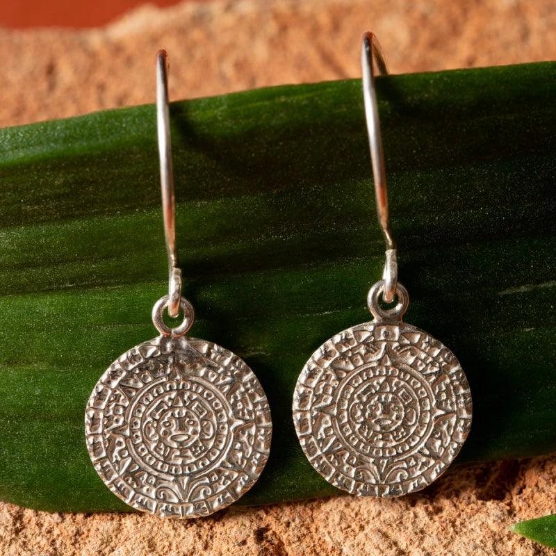 Boucles d'oreilles pendantes en argent - Maia - Image 6