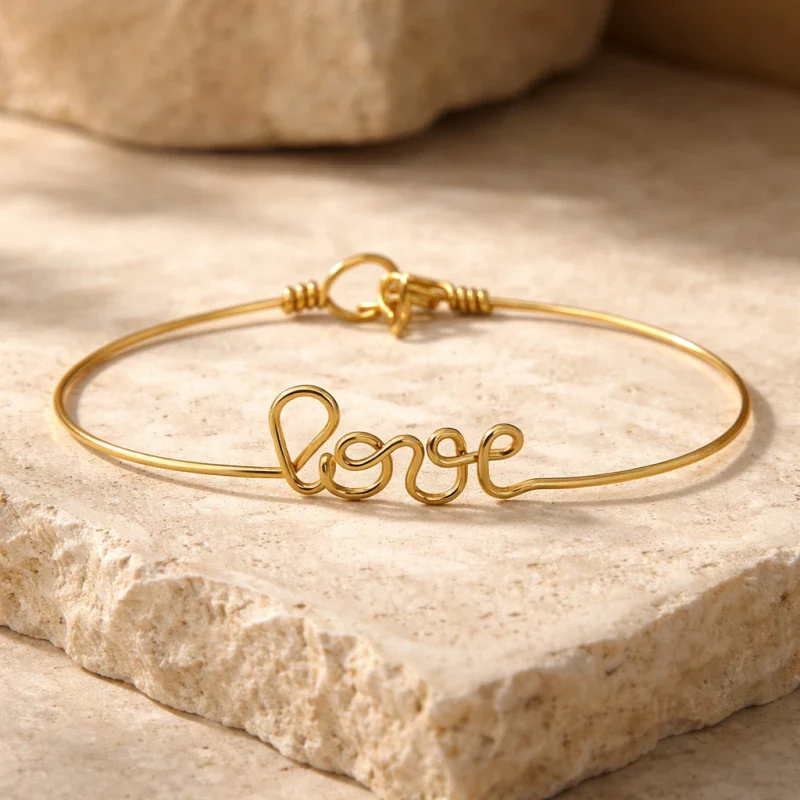 Bracelet personnalisable avec un mot doux, un prénom, un lieu, un symbole... - Image 10