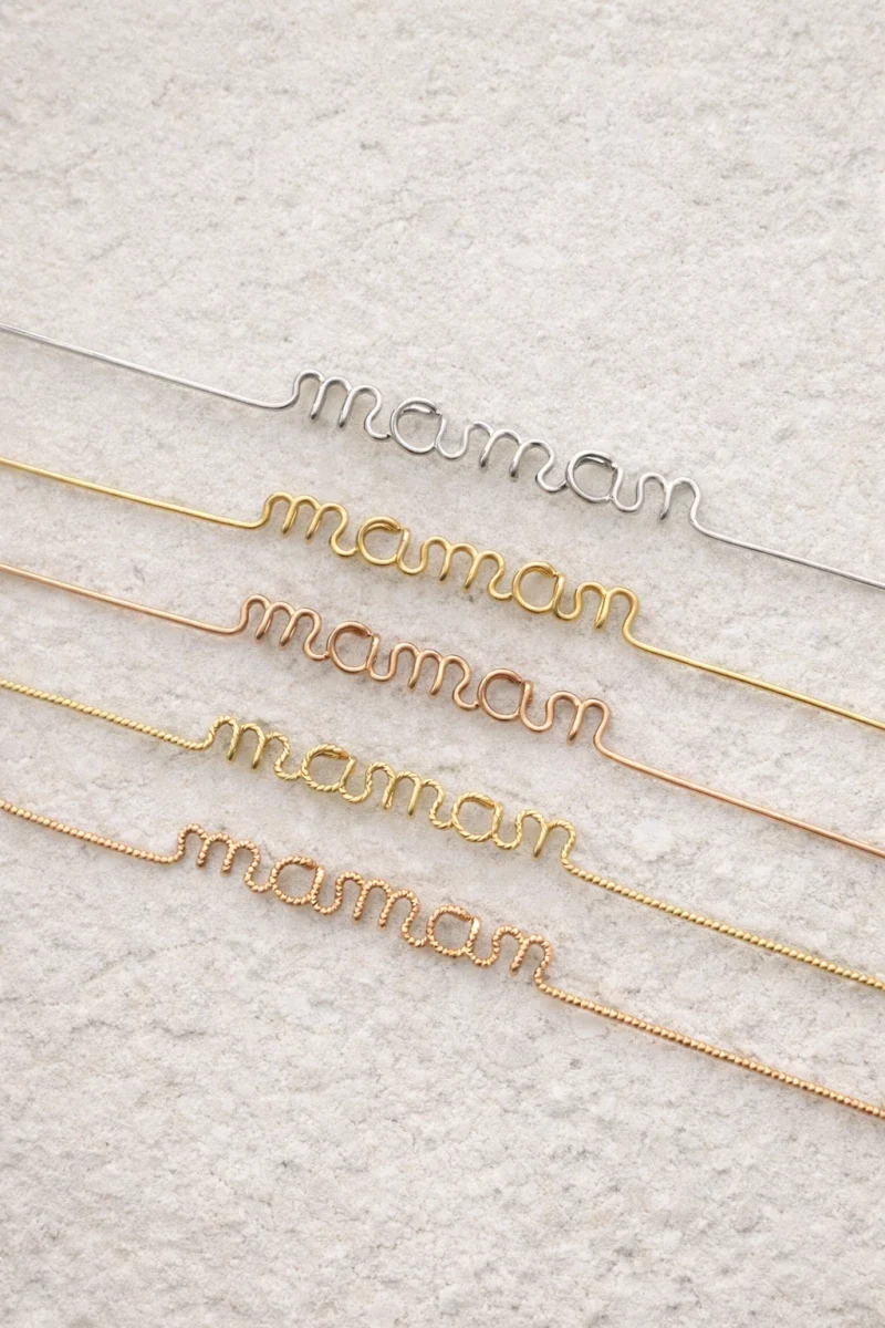 Bracelet personnalisable avec un mot doux, un prénom, un lieu, un symbole... - Image 17