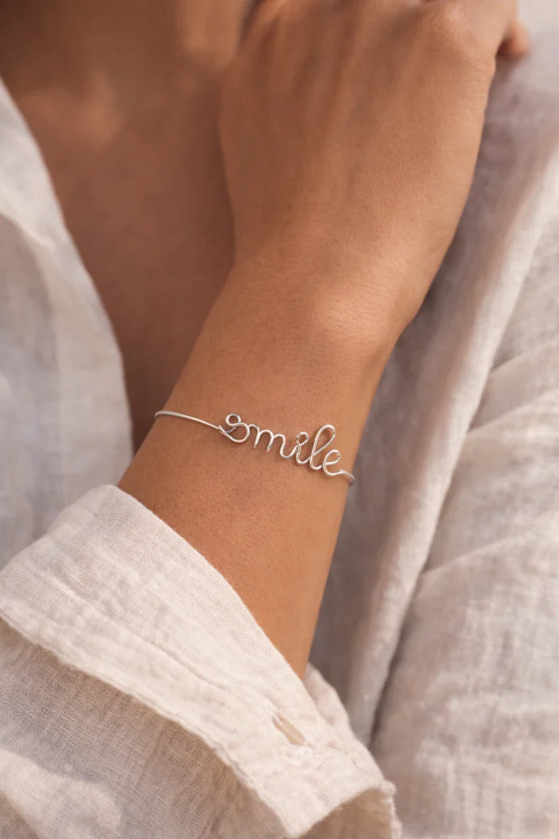 Bracelet personnalisable avec un mot doux, un prénom, un lieu, un symbole... - Image 3