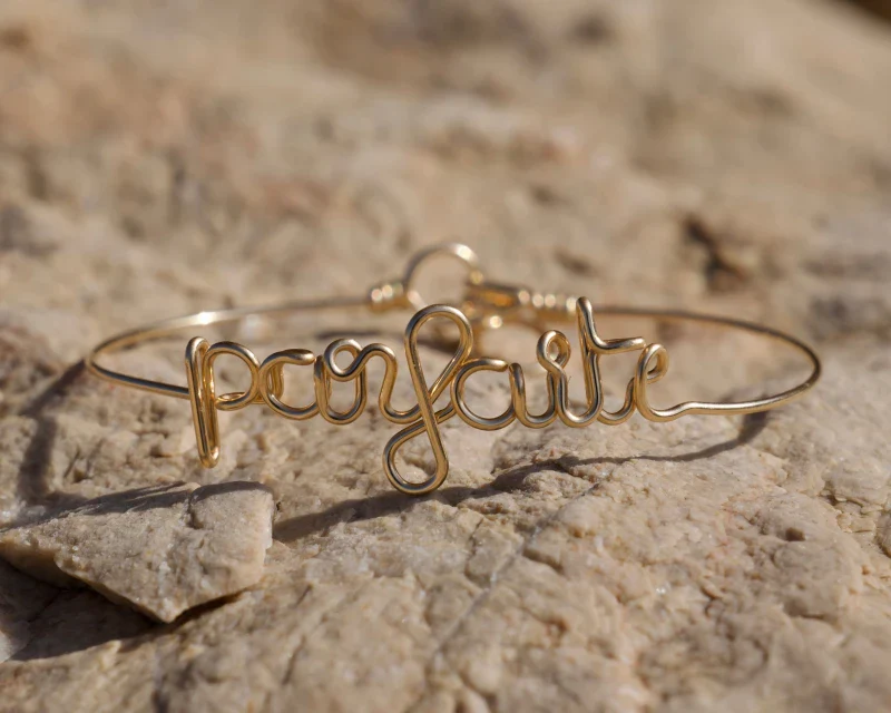 Bracelet personnalisable avec un mot doux, un prénom, un lieu, un symbole... - Image 9
