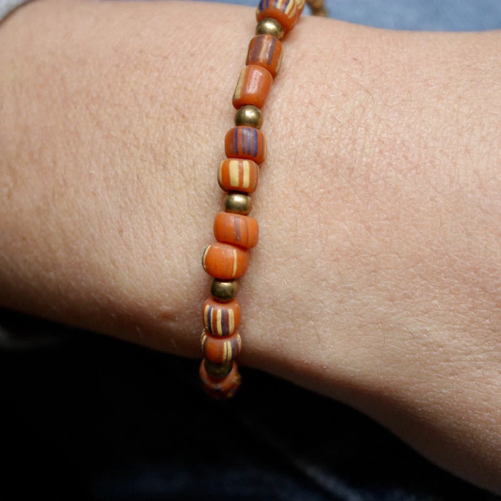 Bracelet en pierres naturelles du Népal I plusieurs coloris - Image 11