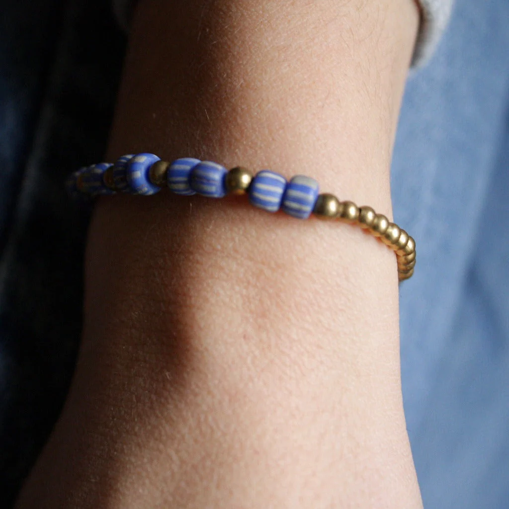 Bracelet en pierres naturelles du Népal I plusieurs coloris - Image 8