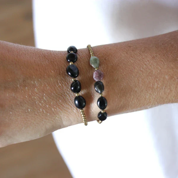 Bracelets en pierres Popy Agate bleue - Image 13