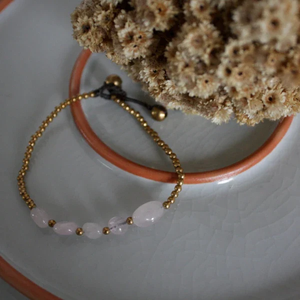 Bracelets en pierres Popy Agate bleue - Image 5