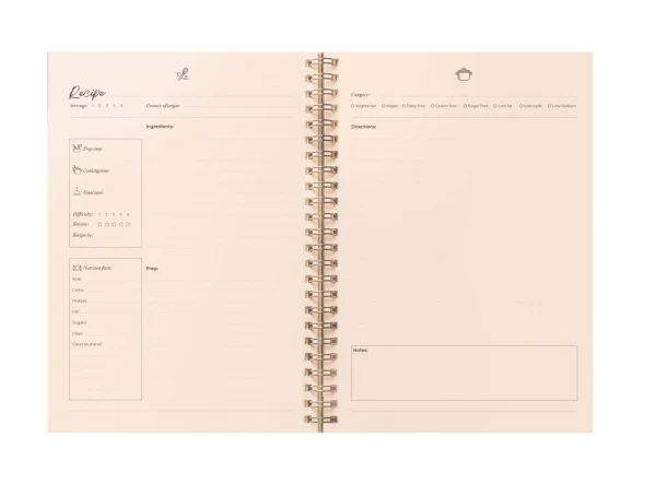 Carnet de recettes à écrire - Image 17