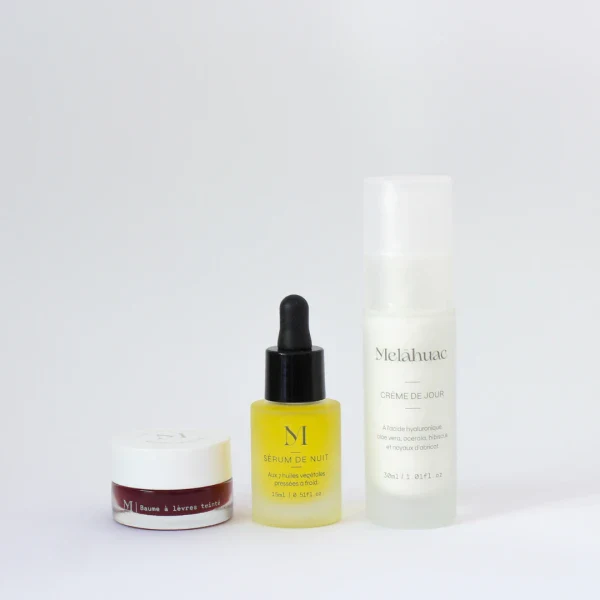 Coffret sérum de nuit + baume à lèvres teinté + crème de jour - Image 8