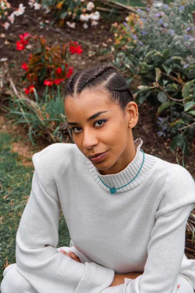 Collier réglable en nylon doux - Divine Harmonie x Sarah Aloïsi - Image 3