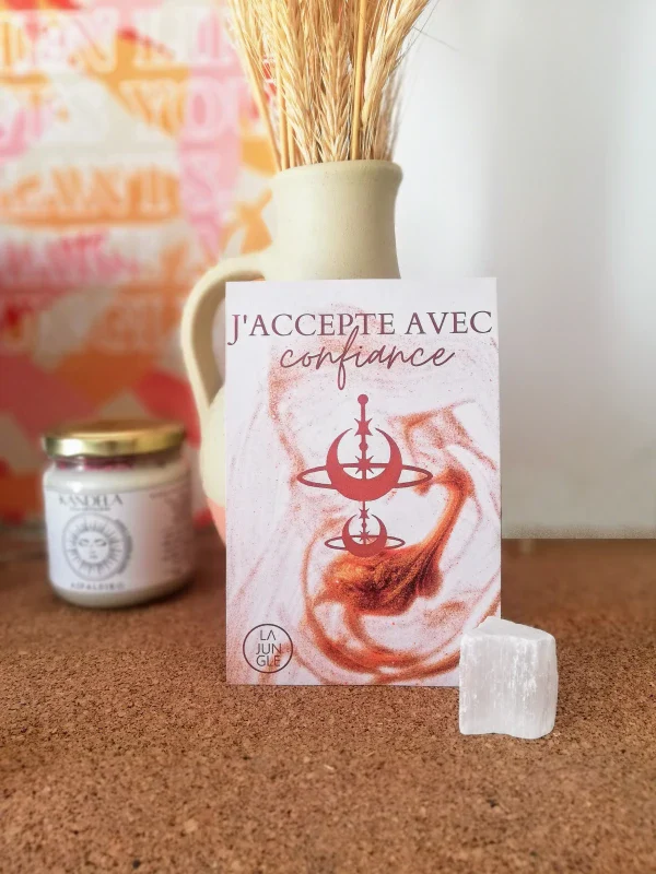 Collier dorée en cristal de roche - Confiance - Image 6