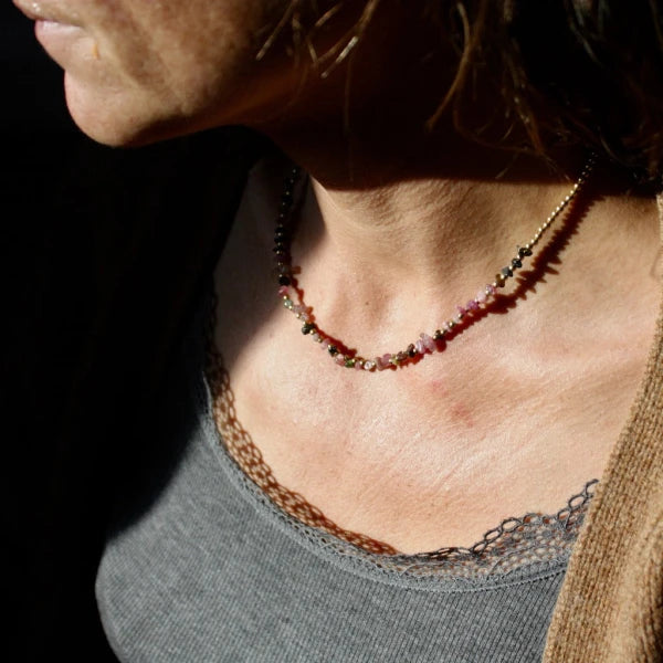 Collier en pierres - Emilie - Image 3