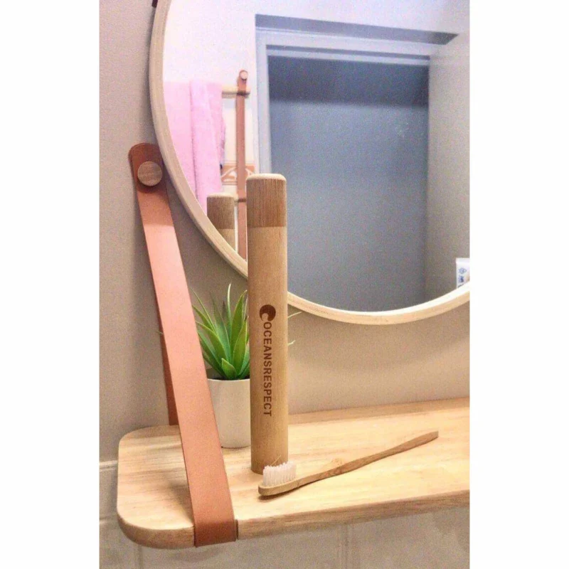 Étui à brosse à dent de voyage en bambou - Image 6
