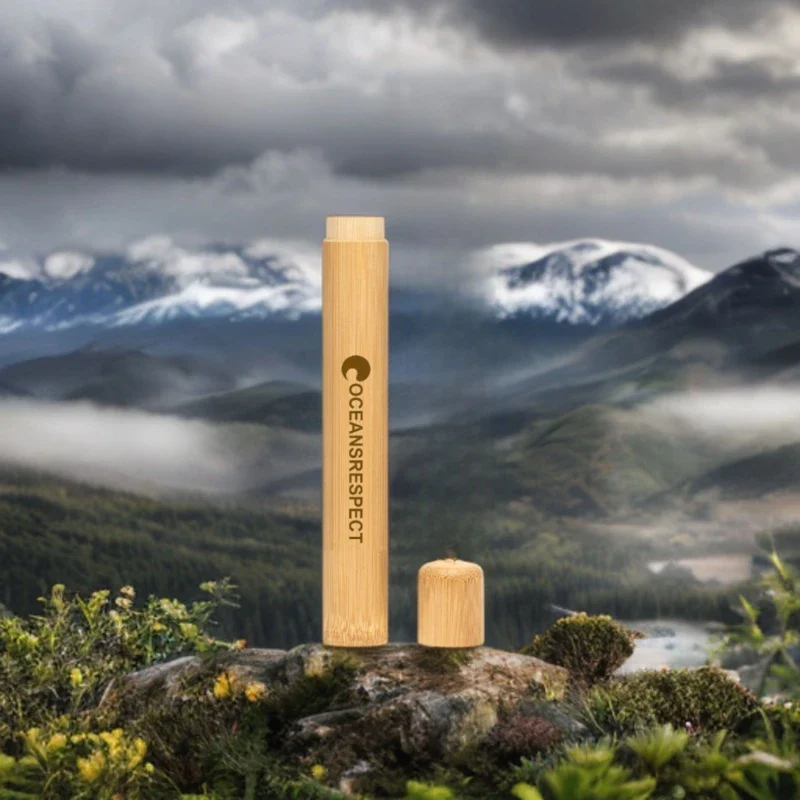 Étui à brosse à dent de voyage en bambou - Image 7
