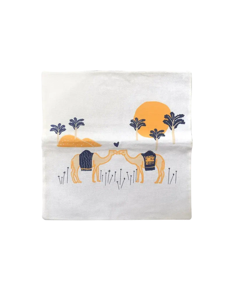Housse de coussin aux motifs dromadaires - Dromamour - Image 7