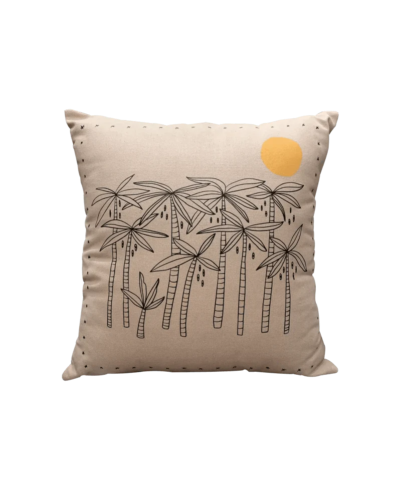 Housse de coussin aux motifs palmiers - Palms - Image 3