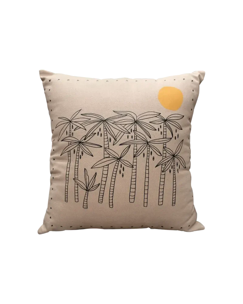 Housse de coussin aux motifs palmiers - Palms - Image 6