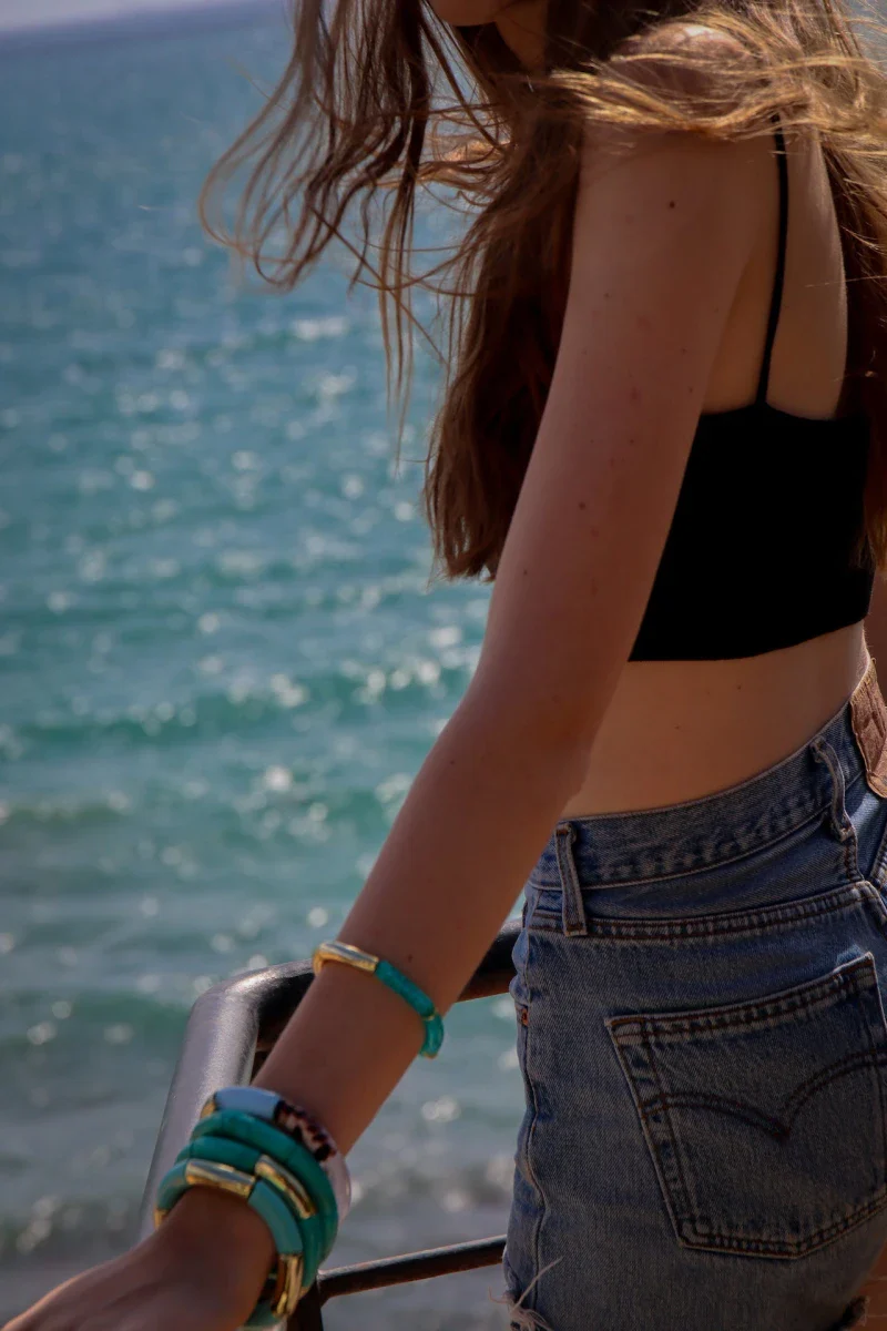 Jonc Colorés - Fait Main - Image 5