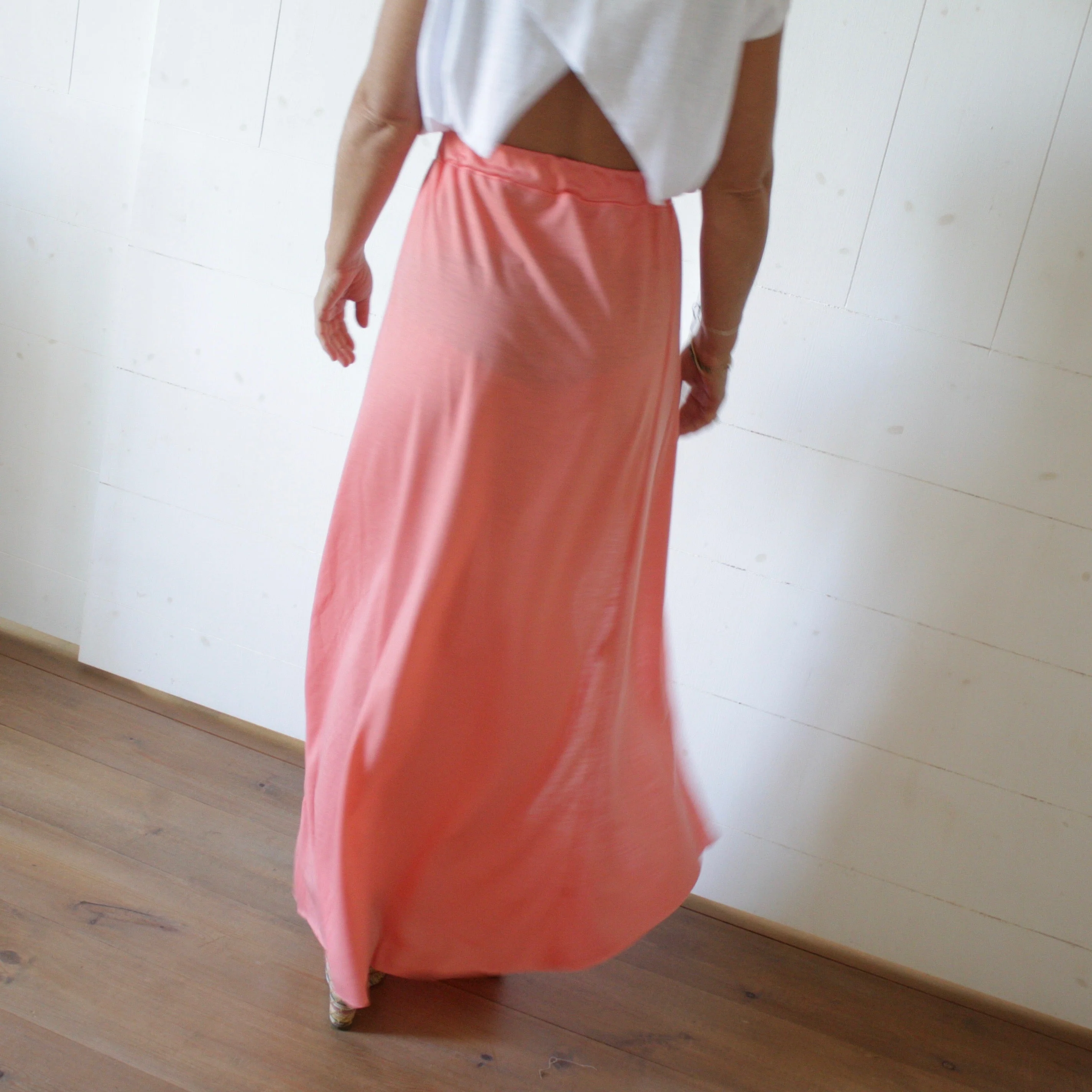 Jupe longue Fendue I Warunee 3 coloris - Image 4