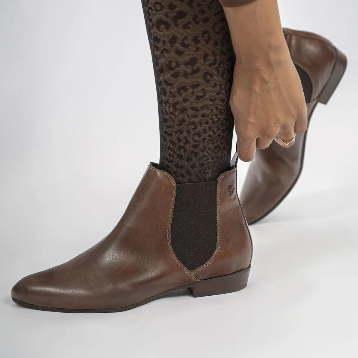 Bottines véganes pour femmes Marron Laïka - Image 10