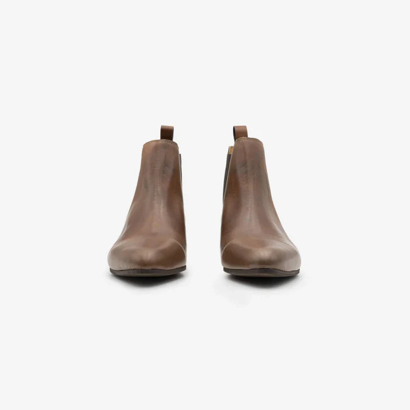 Bottines véganes pour femmes Marron Laïka - Image 13