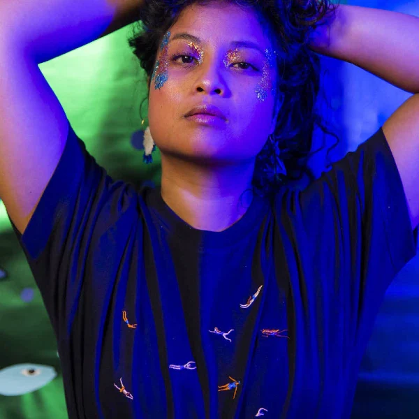 T-shirt mixte - Nageurs - Image 4