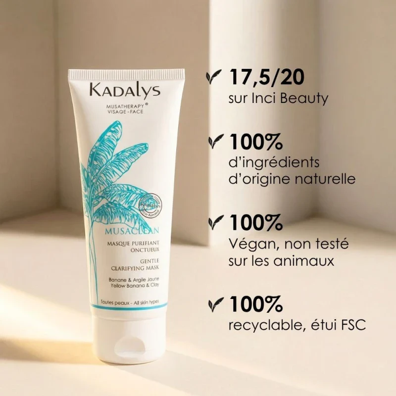 Masque Purifiant Onctueux Bio 75ml - Image 14