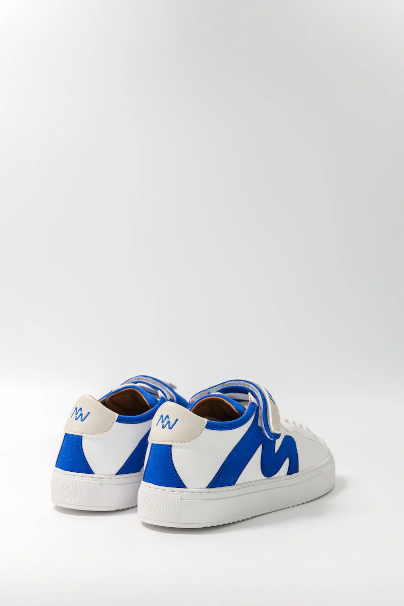 Baskets véganes à messages pour femmes Master Mind - Bleu Cobalt - Image 5