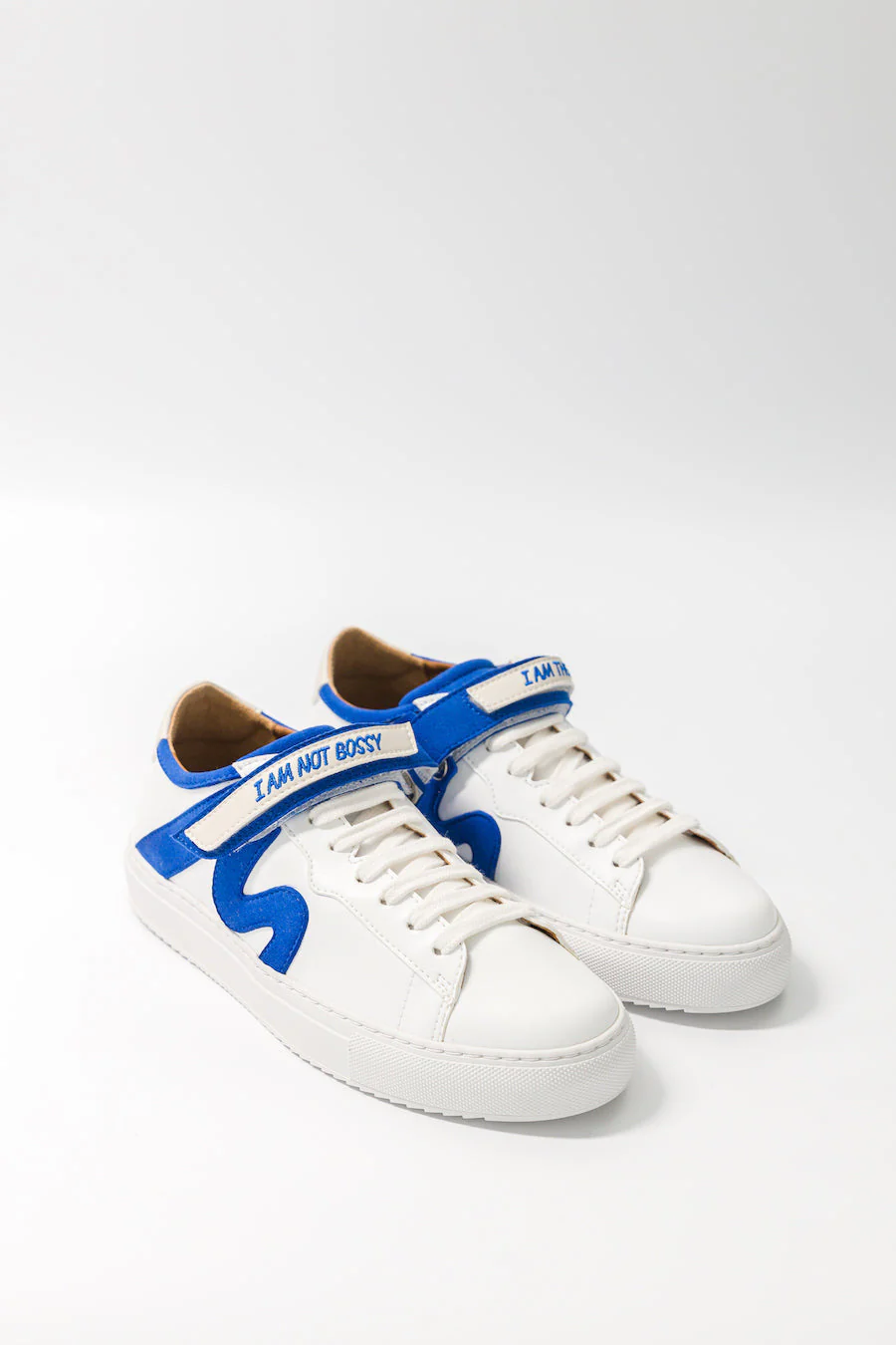 Baskets véganes à messages pour femmes Master Mind - Bleu Cobalt - Image 6