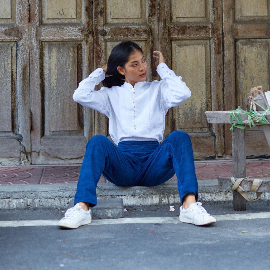 Pantalon Indigo pour femme - Image 4