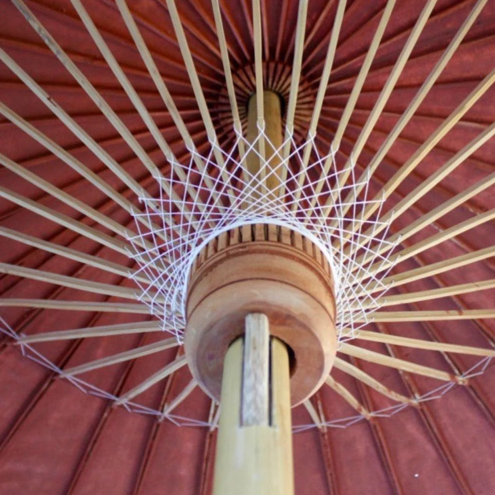 Parasol ombrelle en bambou I Chiang Mai - Image 3