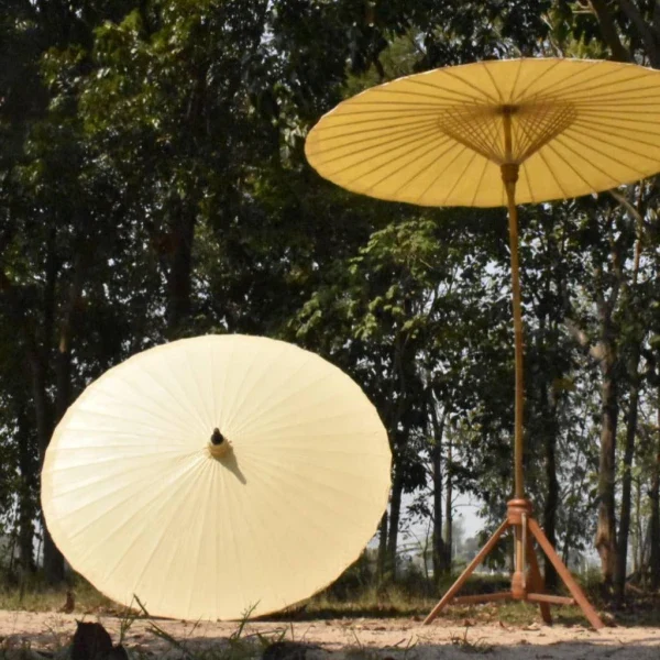 Parasol ombrelle en bambou I Chiang Mai - Image 9