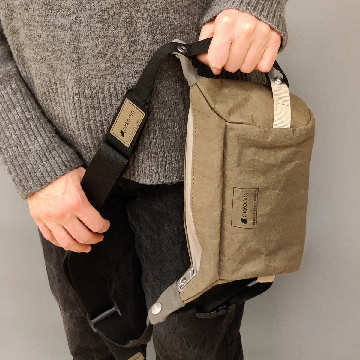 Pochette utilitaire et Sac Sacoche végan Floki - 2 modèles - Image 11