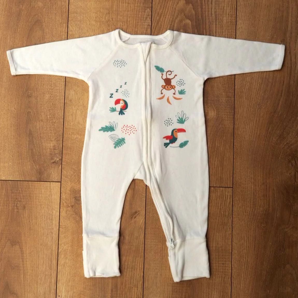Pyjama unisexe pour bébé I "Pétillant comme un toucan" - Image 5