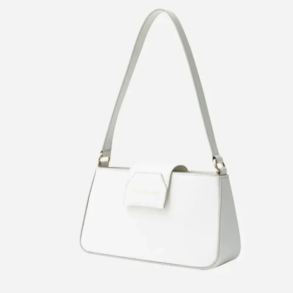 Sac baguette en cuir végan Carmen I Blanc - Image 21