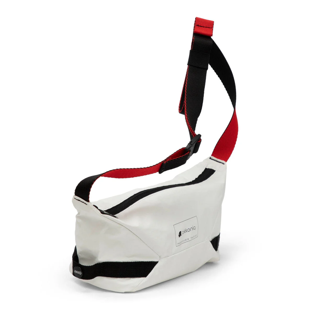 Sac sacoche végan blanc Astrid - Image 13