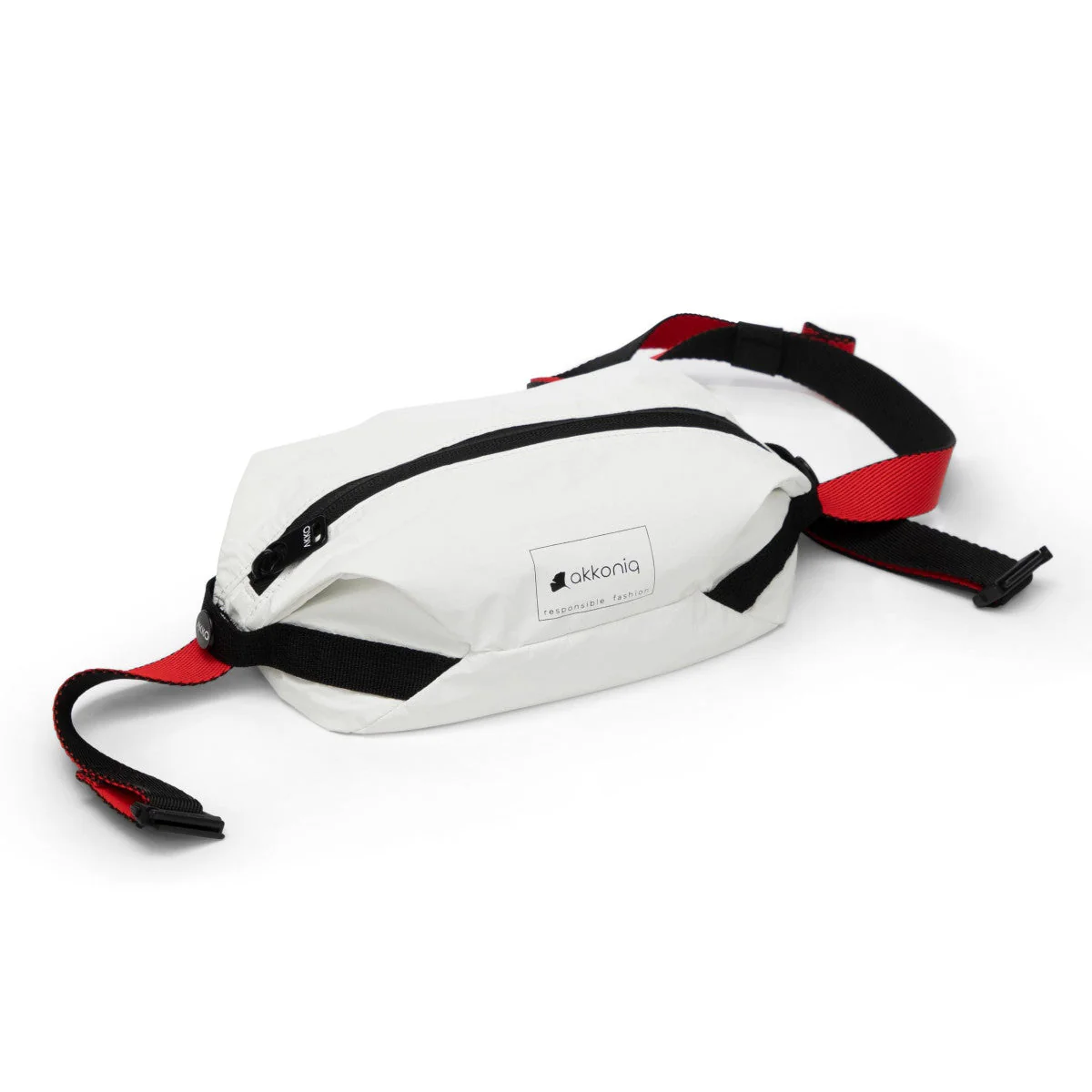 Sac sacoche végan blanc Astrid - Image 14