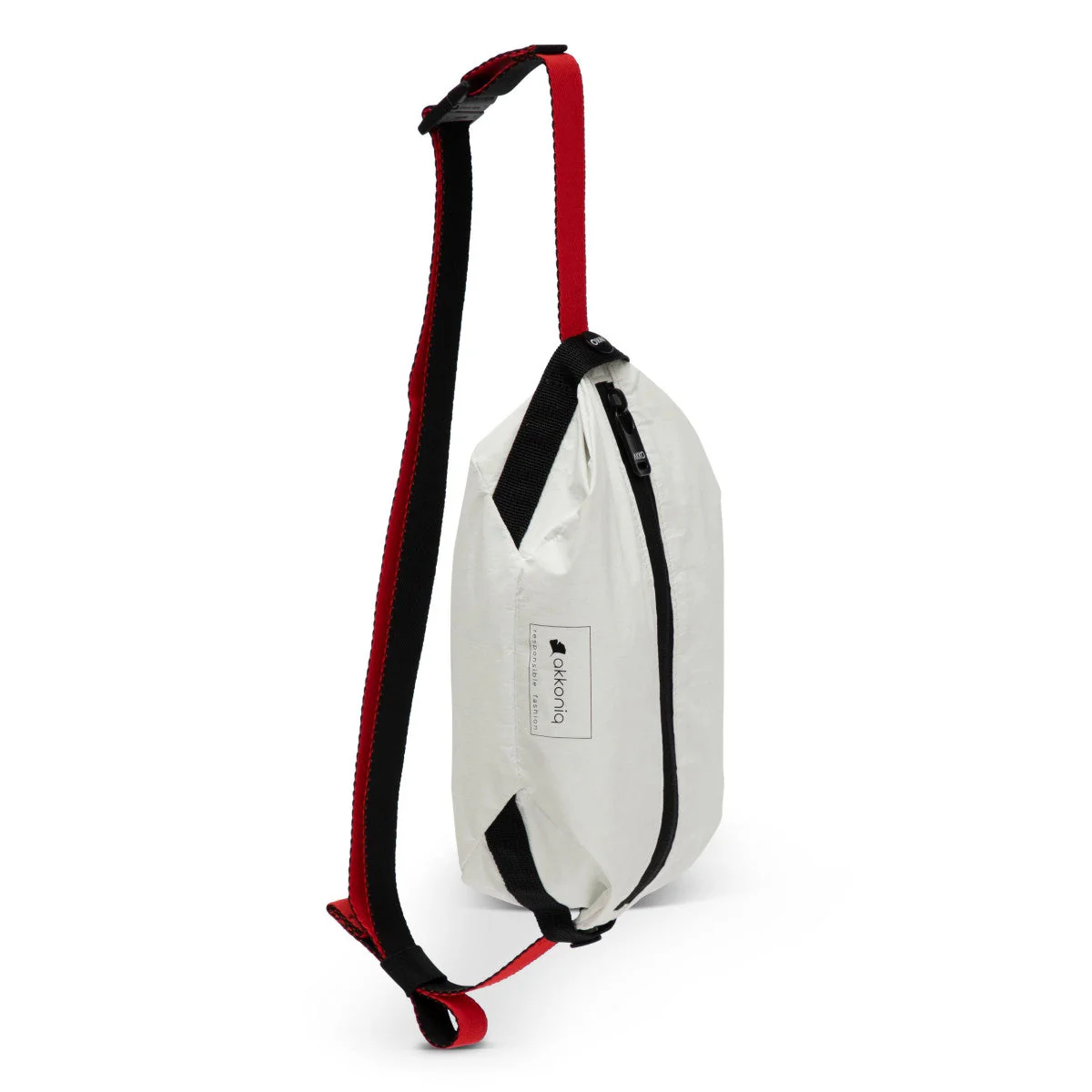 Sac sacoche végan blanc Astrid - Image 5