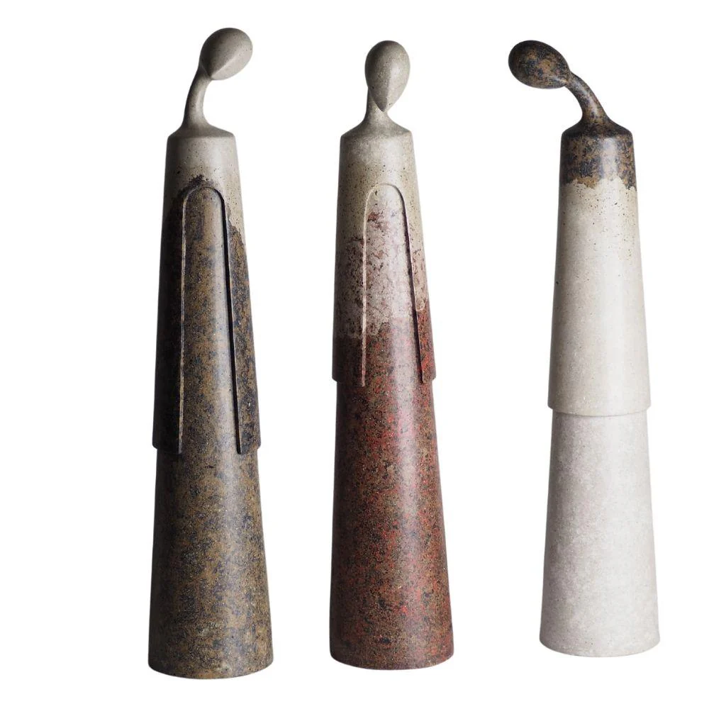 Statuette en papier recyclé - Atchara - Image 3