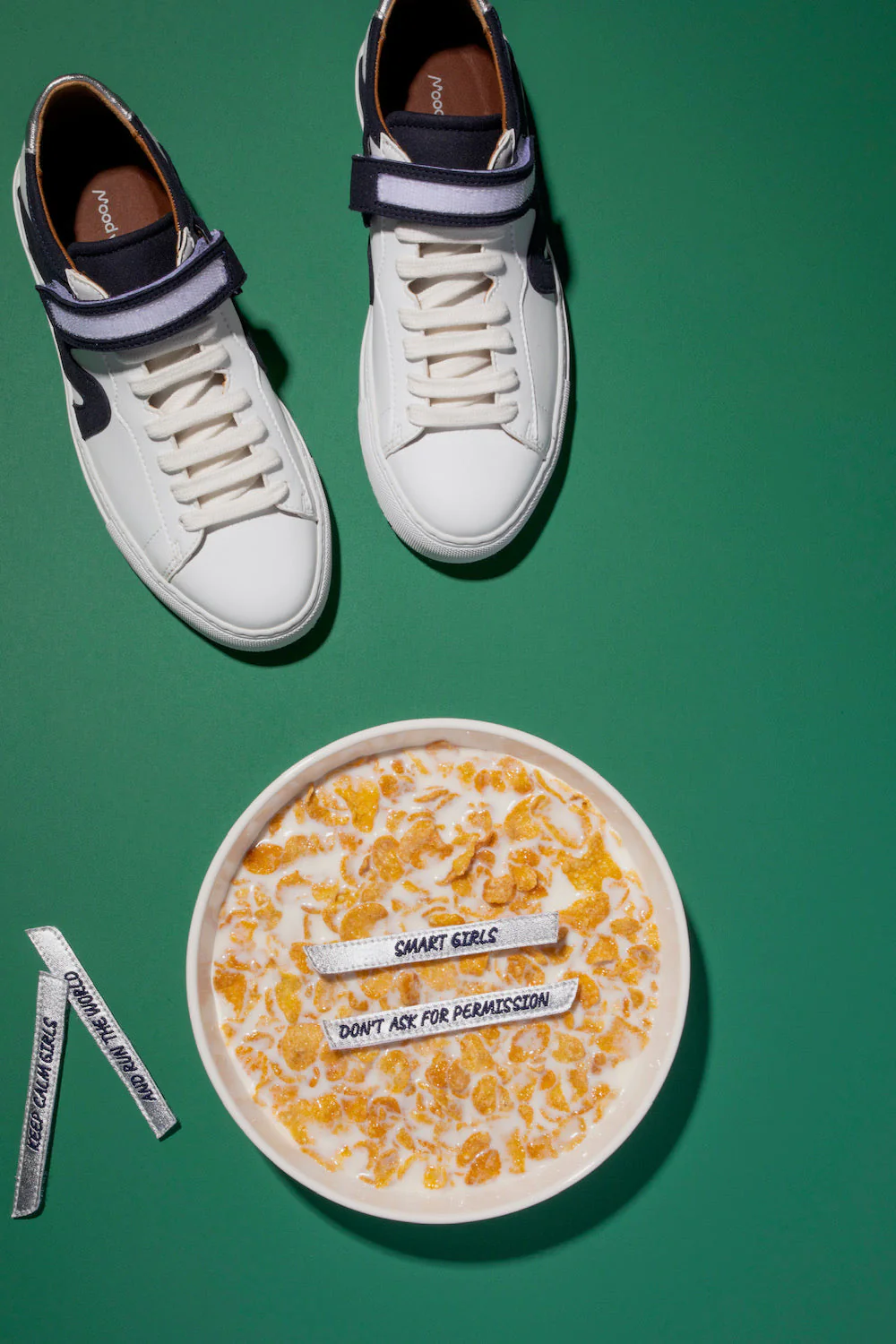 Straps à message pour baskets Master Mind - Argenté - Image 5