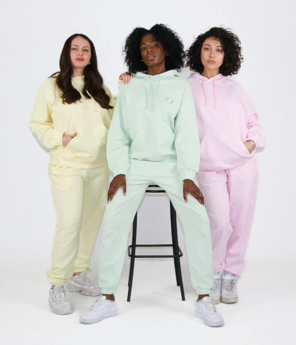 Sweat à capuche jaune avec logo Aphaïa - Image 6