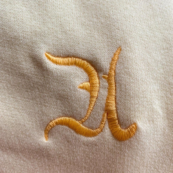 Sweat à capuche jaune avec logo Aphaïa - Image 7