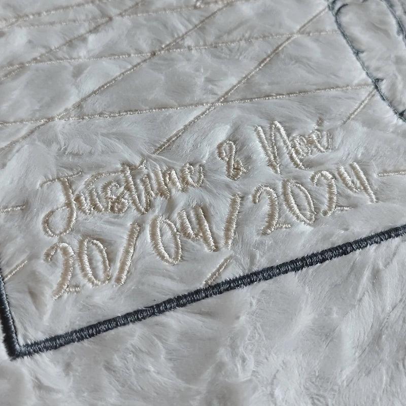 Tableau brodé personnalisable fait main - Image 11