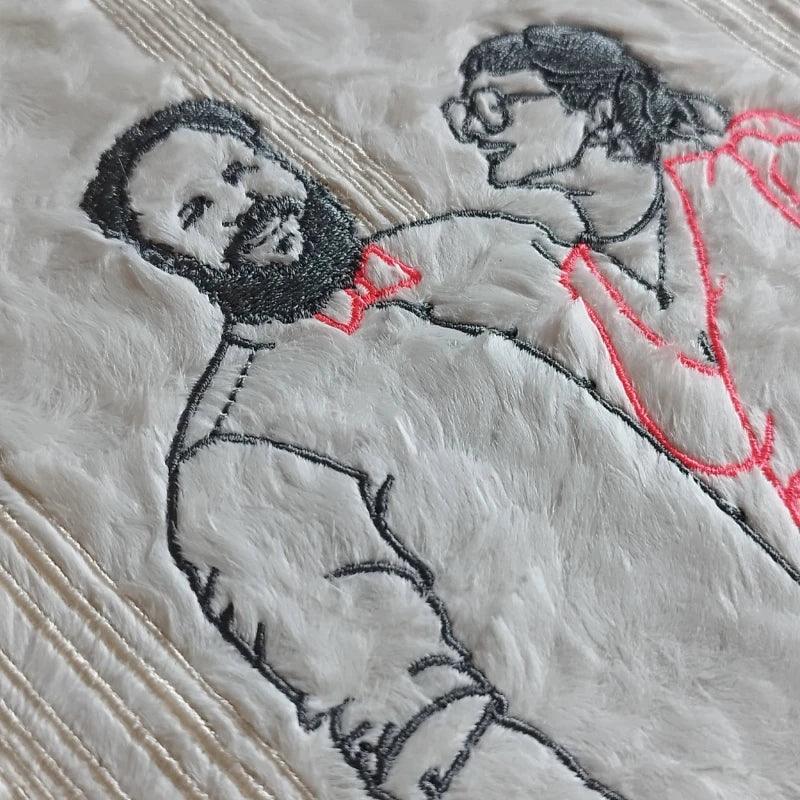 Tableau brodé personnalisable fait main - Image 12